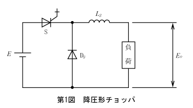 第1図 降圧形チョッパ