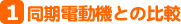 1．同期電動機との比較